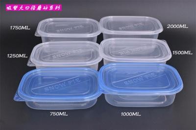 PP transparent fruit salad container